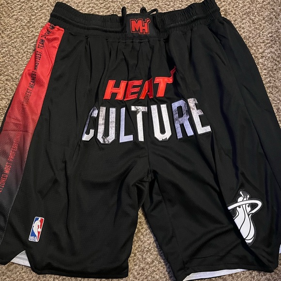 Shorts Duffer St George Shorts Just Don Miami Heat Basketball Shorts